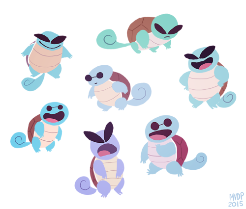 sketchinthoughts: squirtle squad! patreon