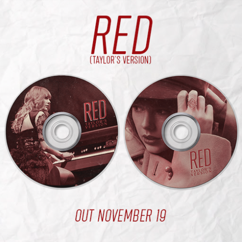 jakeperalta:RED (Taylor’s Version) complete tracklist + CDs