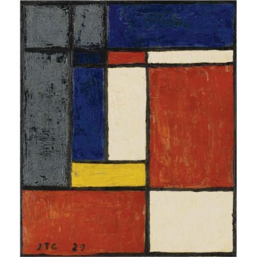 Joaquín Torres-García , geometric construction, 1929