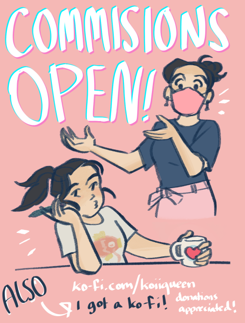 9/2/21: Last week to commission me — I’m closing them September 9th!Announcing that my c