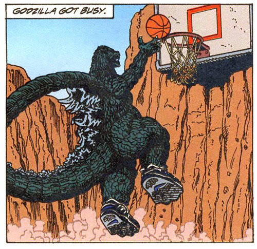 kinasin: Godzilla Vs. Barkley