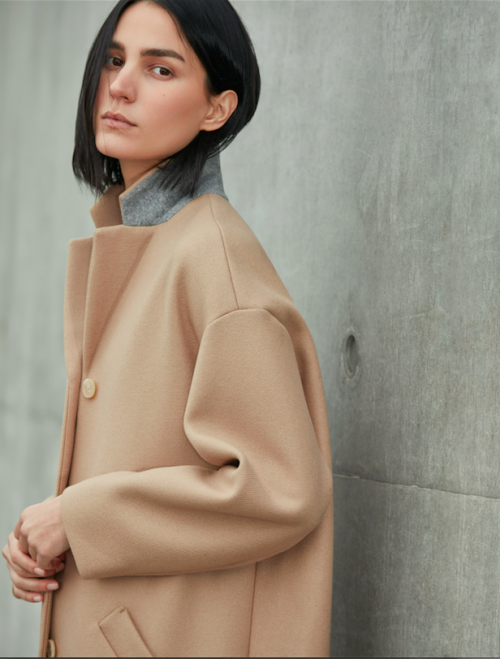 Then again maybe she wool. Introducing Luxe Wool Coats. 