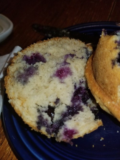 XXX Homemade Blueberry Buttermilk Muffins with photo