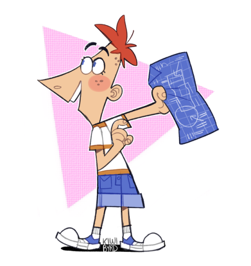 kiwibyrd: these fools know a thing or two about character design i realized phineas and ferb actuall