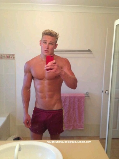 lifewithhunks:  naughtyhotaussieguys:  Kyle H part 2 Part 1 here Find more Hot Aussie Nudes at http://naughtyhotaussieguys.tumblr.com   Hunks, Porn , Amateurs, Swimmers, Spy, Muscle, Bulges, Lycra and Huge Cocks.  http://lifewithhunks.tumblr.com/