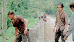 clutterbooty:   the walking dead meme » [9/9] episodes  season five, episode ten