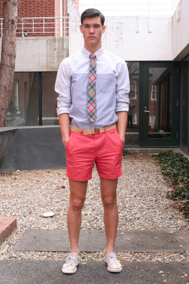the exeter dress code — conrad, '15, CA real men wear pink! conrad