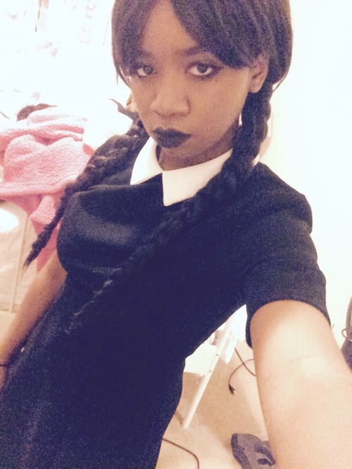 interncastiel:  Blackout: Wednesday Addams Edition