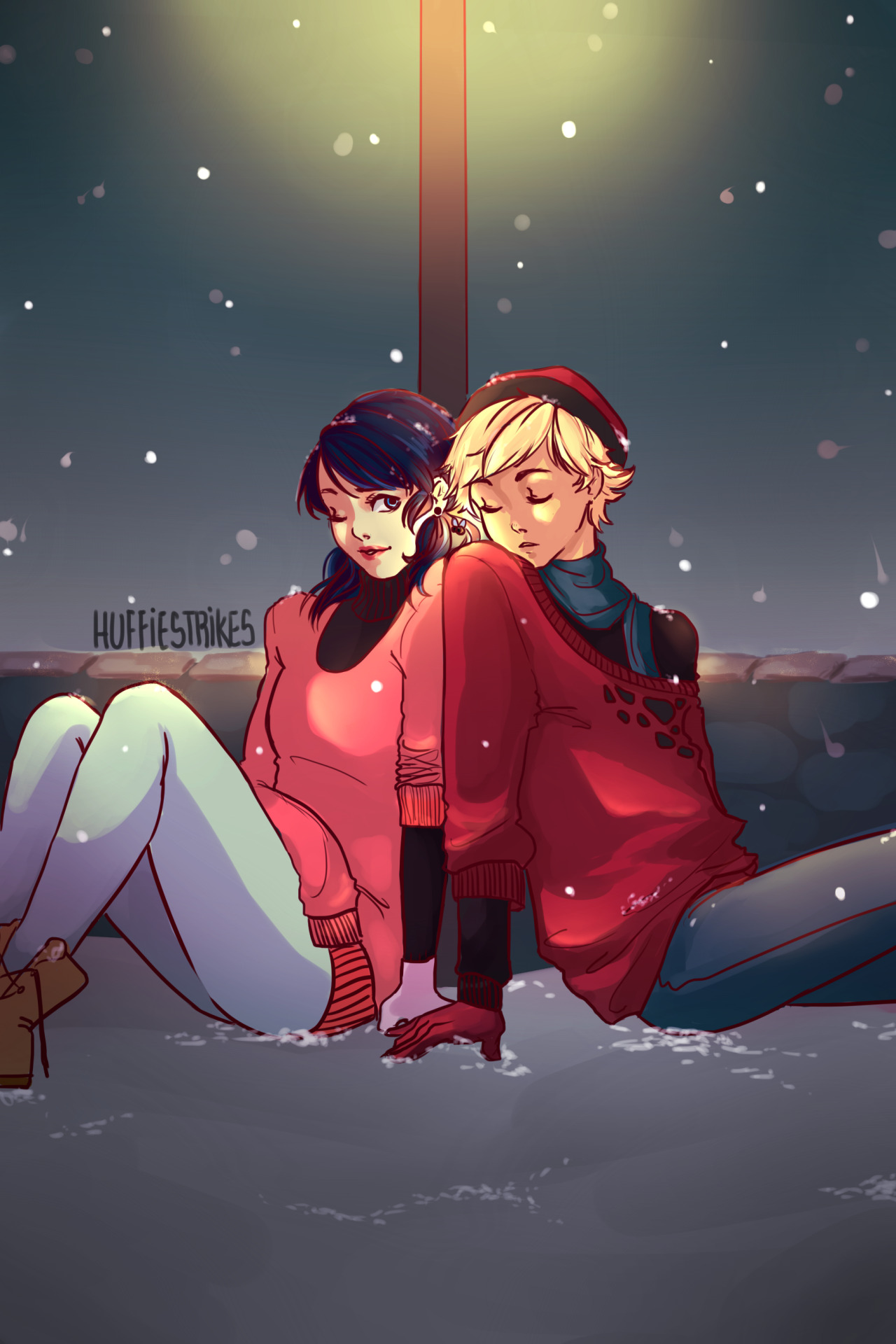 My piece for @a-little-light-zine !!! Orders are still open!!