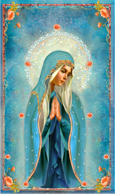by-grace-of-god:Holy cards and posters from pocketfullofmiracles on Etsy (St. Michael Archangel, Hol