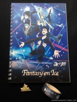 yoimerchandise: YOI x Fantasy on Ice 2017 Merchandise Original Release Date:May 26th - May 28th, 2017 (Makuhari)June 9th - June 11th, 2017 (Kobe)June 16th - June 18th, 2017 (Niigata) Featured Characters (3 Total):Viktor, Yuuri, Yuri Highlights:Anime and