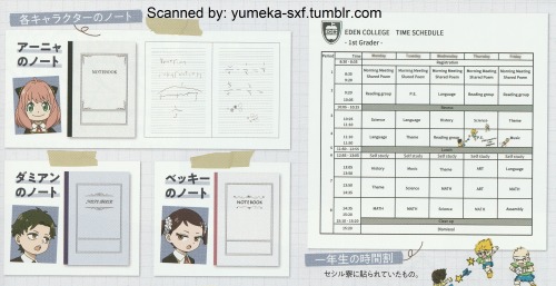Spy X Family Animation Art Book Scans - Part 2