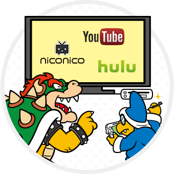allmarios:  suppermariobroth:  Bowser and Kamek watch videos on the Wii U.  “who