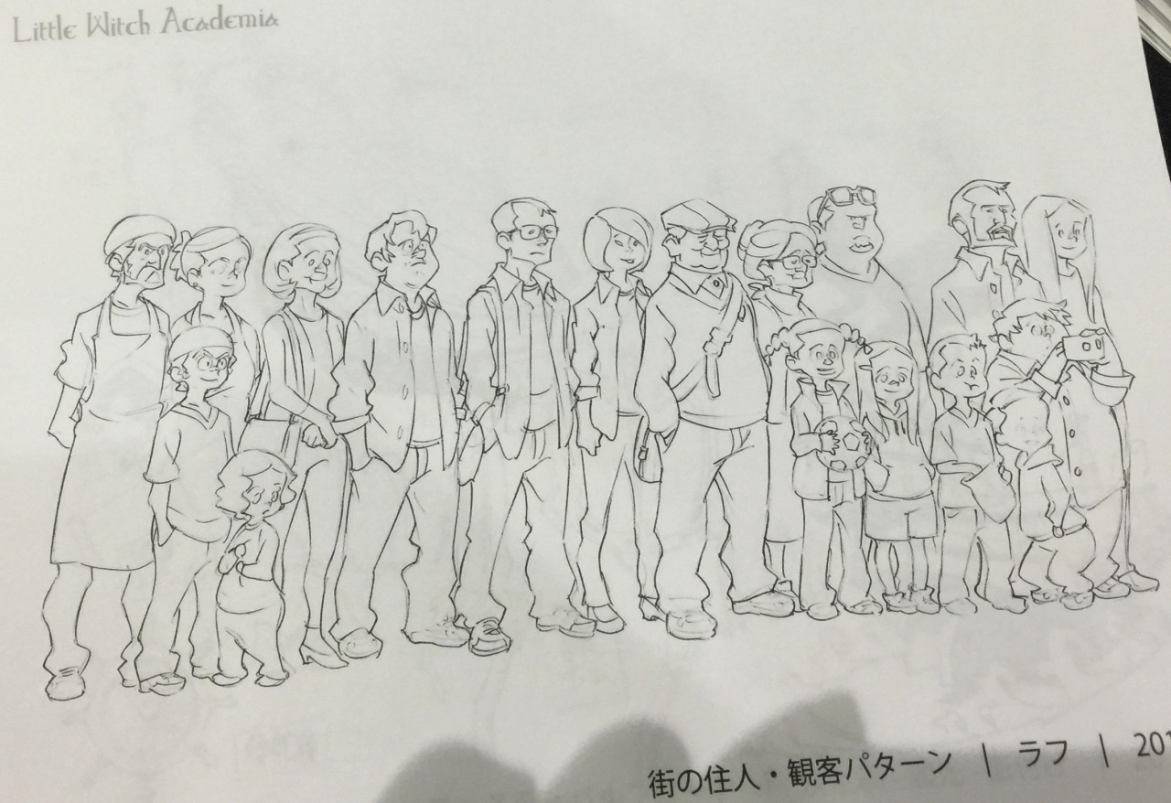 as-warm-as-choco:  Character designs from Little Witch Academia 2 : The Enchanted