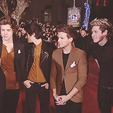 fckniall:  One Direction arriving at the Nrj Music Awards 