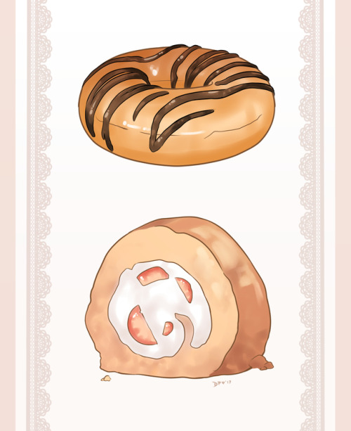 Decided to make some sweets for my portfolio~