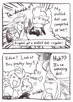 satokivi2:  A stuffed doll Ringabel was released!He