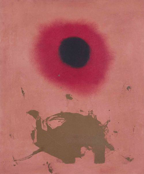 Adolph Gottlieb (American, 1903-1974, b. New York, NY, USA) - Summer #2, 1964, Paintings: Oil on Lin