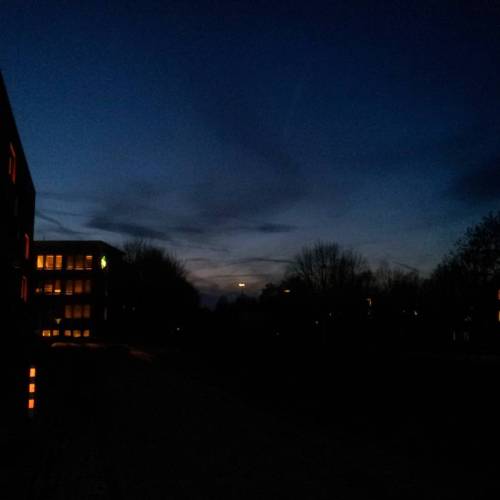 A #winter #evening In #Technologiepark #Dortmund (hier: Technologiepark Dortmund)