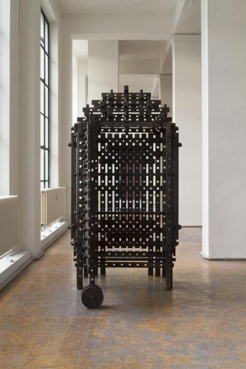 moodboardmix: Shigeki Yamamoto, ‘Play Cabinet’ Cholk Coated Oak,Glass,  Width 49 inch, Depth 36 inch