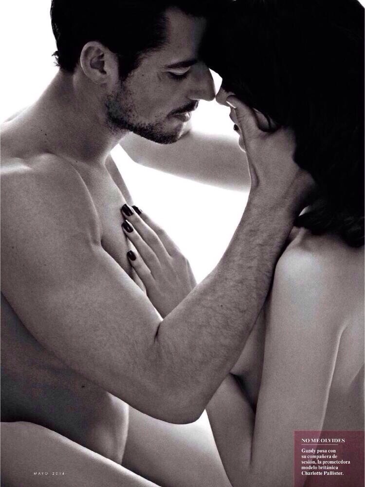 allaboutgandy:  David Gandy and Charlotte Pallister ll Vanity Fair Spain May 2014