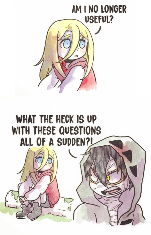 As promised, here’s another Friday Angels of Death comic to remind those watching that the new