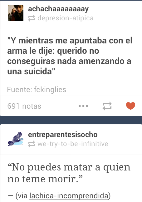 taniasosaortiz:  No le haces daño, le haces un favor