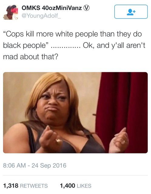 futureblackpolitician:  Like they be sounding so fucking goofy when they bring this up like damn bitch have a fucking heart then. You’re gonna continue to let the cops massacre y'all? Cool.