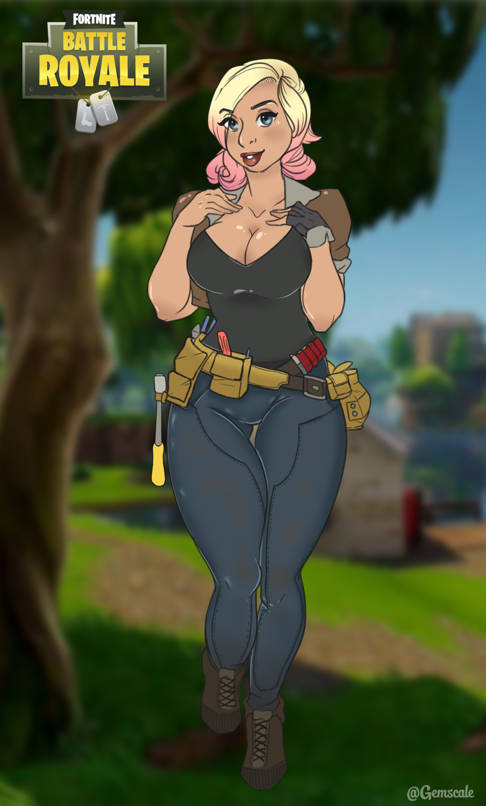 Gothicc_Art — Fortnite chubbyness! (I really want them to add...