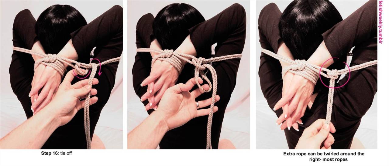 fetishweekly:fetishweekly: Shibari Tutorial: Consequence Rope Gag ♥ Always practice