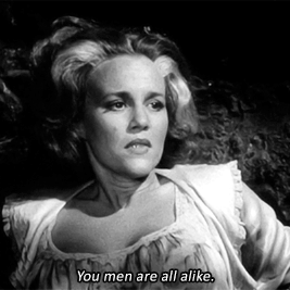 samwanda:  dessinnoir:  Young Frankenstein (1974)  “You men are all alike.”    💕♥   