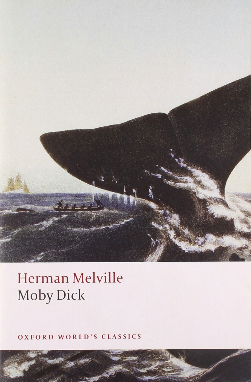 Started #reading: Moby Dick, by Herman Melville.