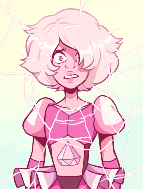 kaitexel:  She is a brat and I like her Also I am pretty sure she’s a “defect’ diamond… A deep-cut, like Amethyst. Just look at her gem- it’s long, unlike what an “ideal” diamond shape should be. This is why she’s small and has an extreme