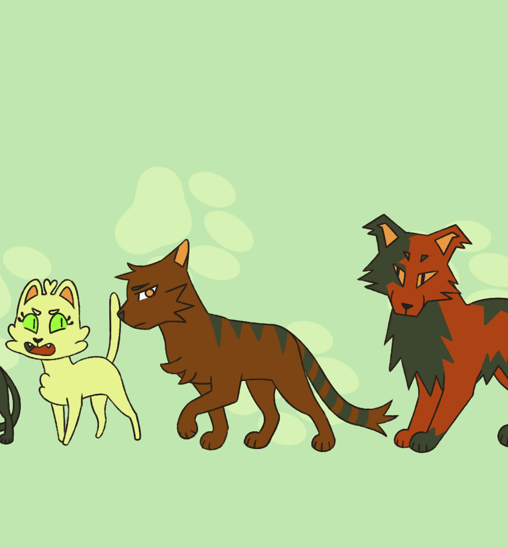 Imagine Warrior Cats but as a cartoon series!!