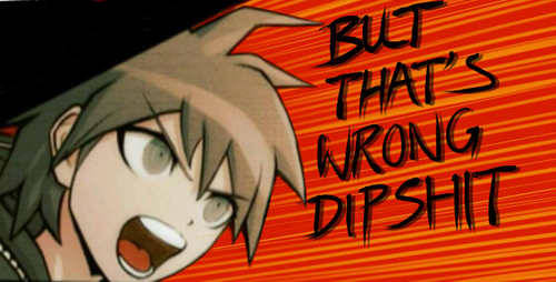 nakdoof:  when an extremely incorrect headcanon/interpretation is widely accepted