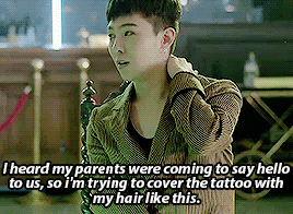 jiyongkun:    When jiyong’s mom found out that her son is getting another tattoo