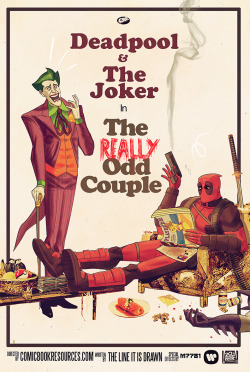 the joker and deadpool : the really odd couple