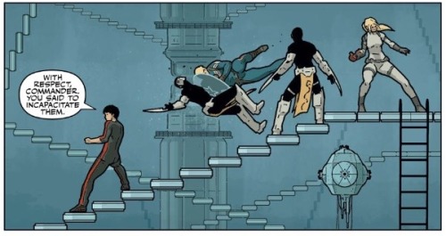 Secret Avengers badassery by Warren Ellis, David Aja, and Raul Allen