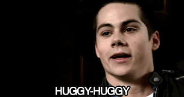 Dylan o’Brien the hug dealer.