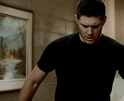 dustydreamsanddirtyscars: 10x23 “Brother’s Keeper”Dean vs. Hotel Room