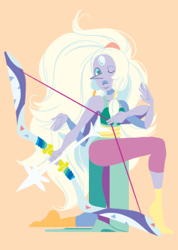 luckyblackcatxiii:  WHAT DID I SAY I totally changed Opal’s pose because damn it, she was too tiny before. Now she’s slightly tiny compared to the other pics ahahah~  I’m finally done, with the fusions at least! I’ll probably do the other two