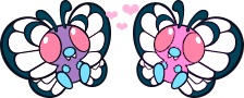 pokemon-personalities: Butterfree in love