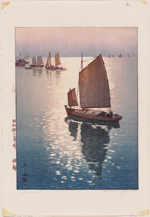 quartetfortheendoftime:  Calm Wind (Fûsei) (1937) by Yoshida Hiroshi [source]