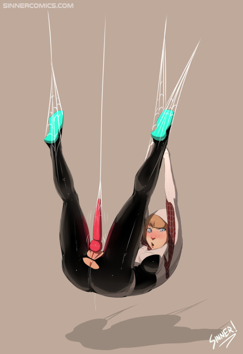 artbysinner:  Gwen - Spider Man!Higher Res: https://wp.me/p7rTnD-GD