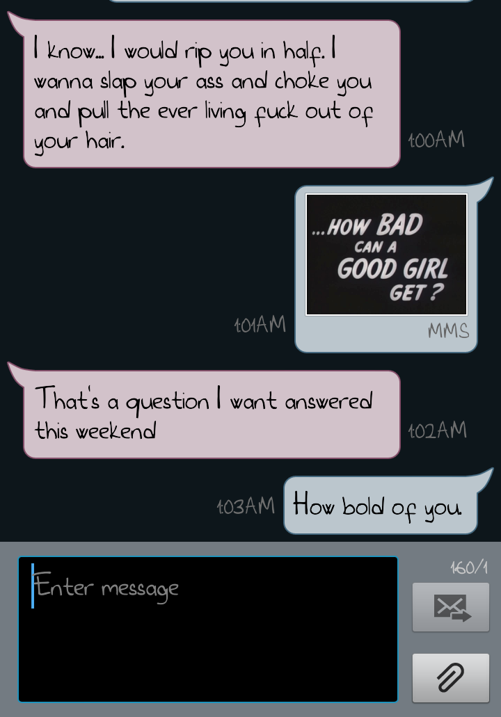 Say hello to my boyfriend. Oh my gosh.