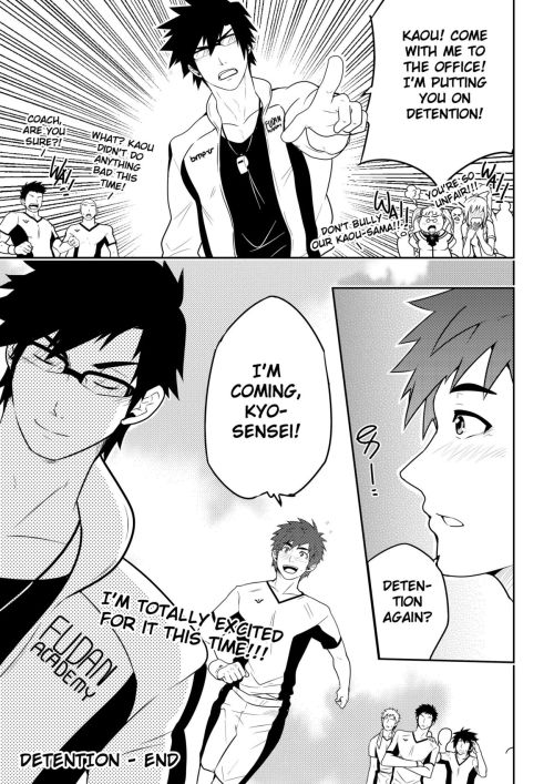 aelfoblr:  ❤☆New manga. By: Black monkey pro☆ ❤                                          ❤ ☆Detention☆ ❤ Pages: 30 to “End”