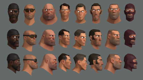 moofrog:hawfstuff:  I feel like TF2 really established great standard for character design and silho