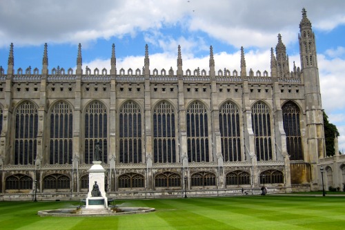 Chapel of King’s College Cambridge, 2010.One of the most beautiful gothic buildings in Europe,