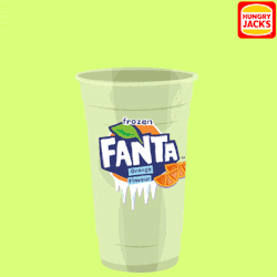 hungryjacks:  Get chilled with Hungry Jack’s exclusive Frozen Fanta. Grab a Large for just ũ.Artwork by Tumblr Creatr Greta Larkins