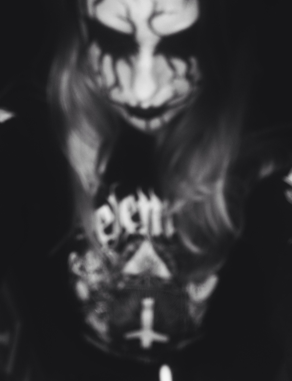 metalblooded:  First time ever doing corpse paint